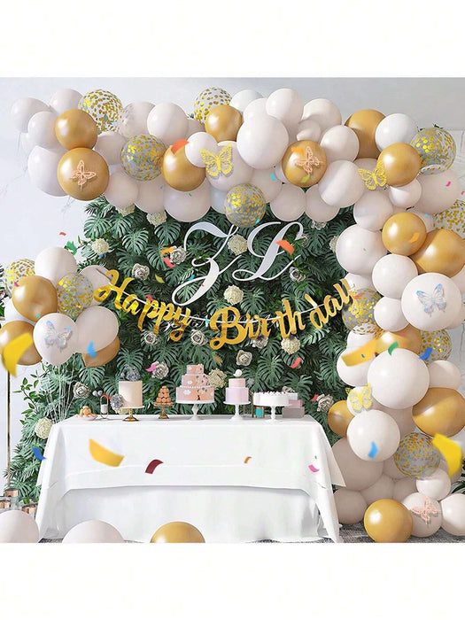 SHEIN 152 piezas de Mariposas 3D, Coronas, Tarjetas de felicitación, Cintas, Alfileres