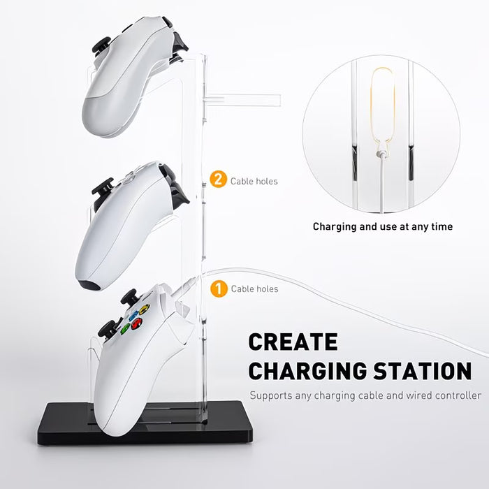 Soporte Universal de 3 Niveles para Controladores y Audífonos