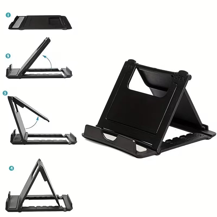1 soporte ajustable para teléfono, base de escritorio para smartphones