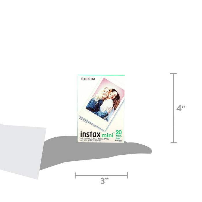 Fujifilm Instax Mini Paquete doble de película (20 hojas)