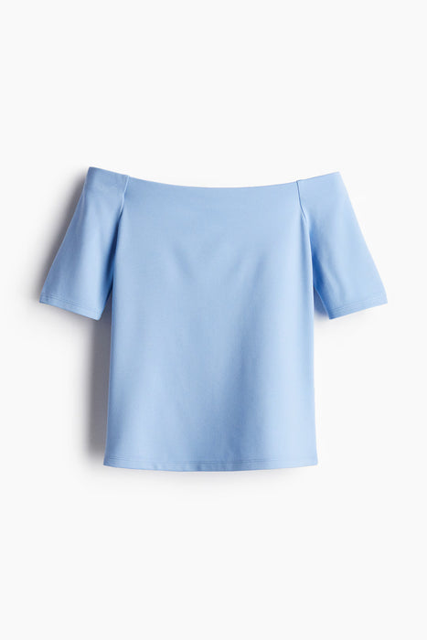 H&M Top con hombros descubiertos
