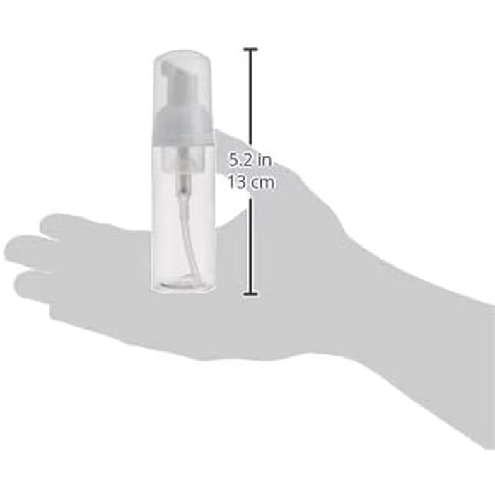 1 Botella Dispensadora de Espuma de 60 ml, Plástico Recargable de Jabón Espumoso