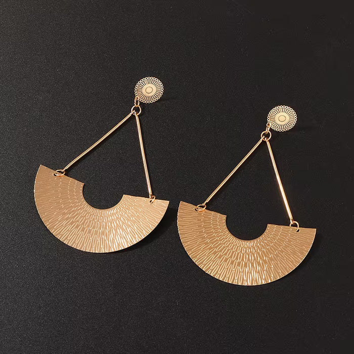 SHEIN Pendientes Geométricos Exagerados De Estilo Étnico Bohemio