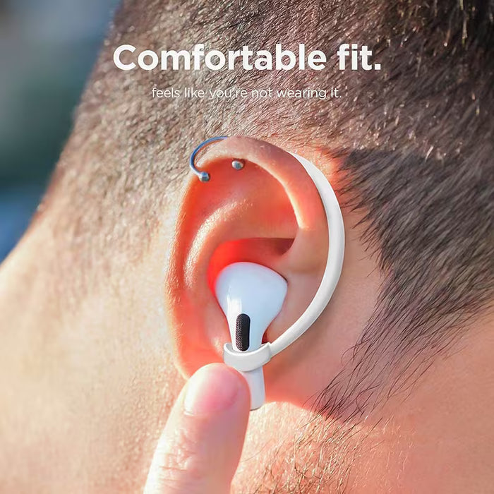 1 par de puntas de oído gancho anti-pérdida auriculares inalámbricos soporte de ajuste seguro
