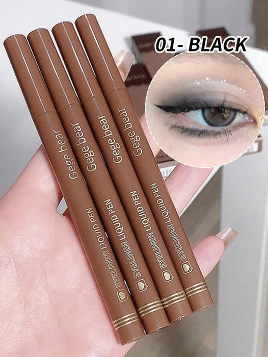 Shein  1 unidad de delineador líquido de ojos de secado rápido