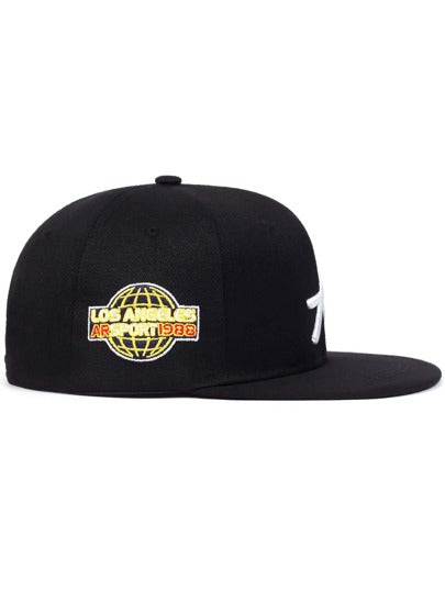 Gorra de béisbol ajustable y casual para hombre con letra A