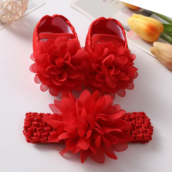Zapatos De Vestir De Princesa Antideslizantes Con Suela Suave Y Ligera Con Banda Para El Cabello