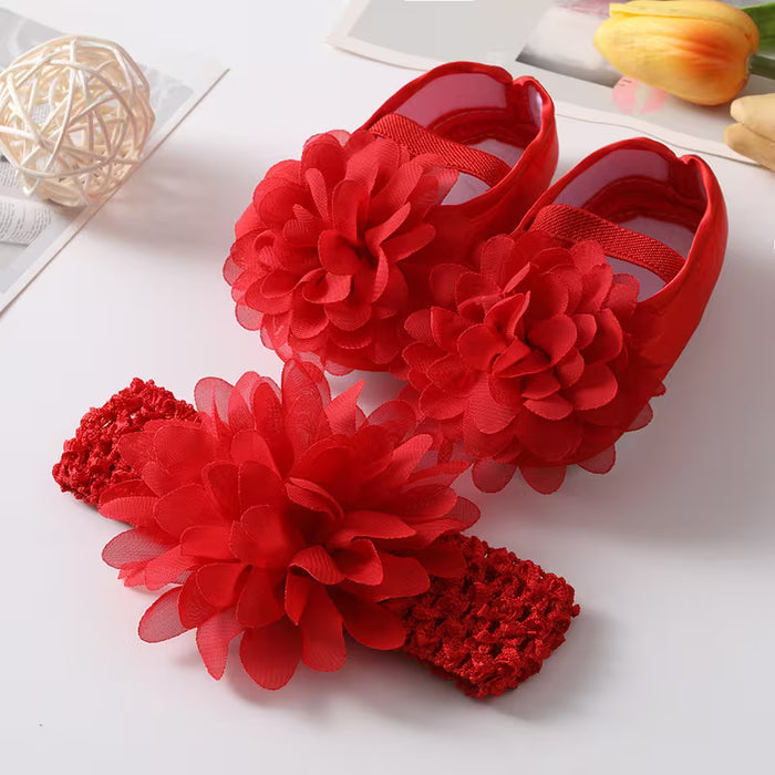 Zapatos De Vestir De Princesa Antideslizantes Con Suela Suave Y Ligera Con Banda Para El Cabello