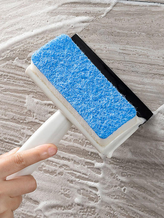SHEIN 1 pieza Raspador de espejo de vidrio de doble cara creativo para el hogar
