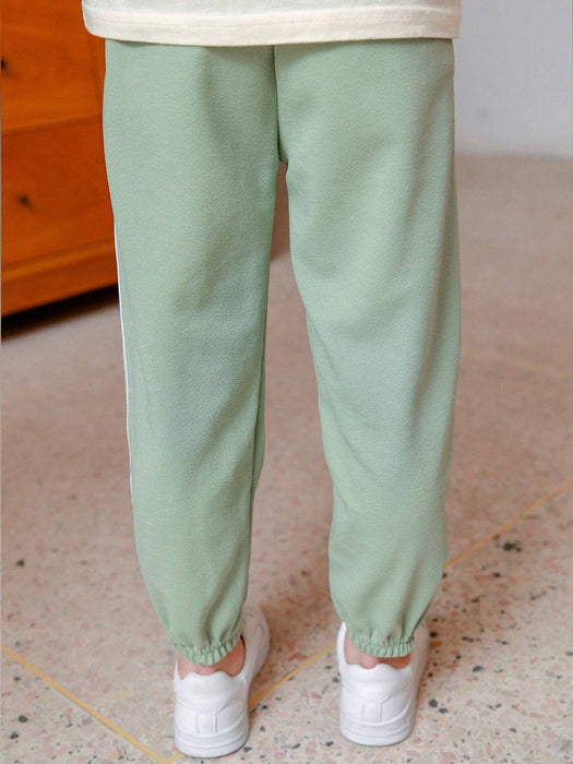 SHEIN Pantalones de verano para niñas jóvenes, delgados y transpirables