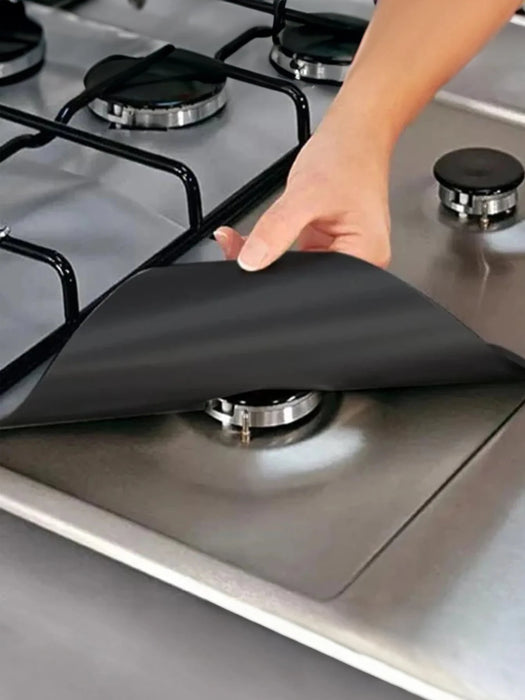 Shein 8 pcs de cubiertas reutilizables para quemadores de estufa de gas