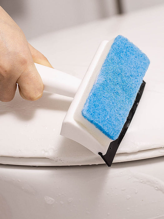 SHEIN 1 pieza Raspador de espejo de vidrio de doble cara creativo para el hogar