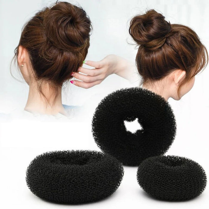 SHEIN dónuts girante máquina pelotas cabeza plato pelo pelo