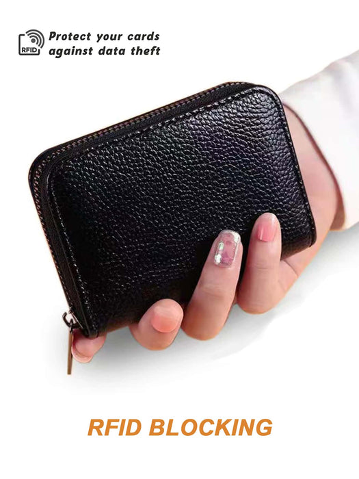 SHEIN Organizador de tarjetas multimonedas para 11 tarjetas y damas para compras diarias