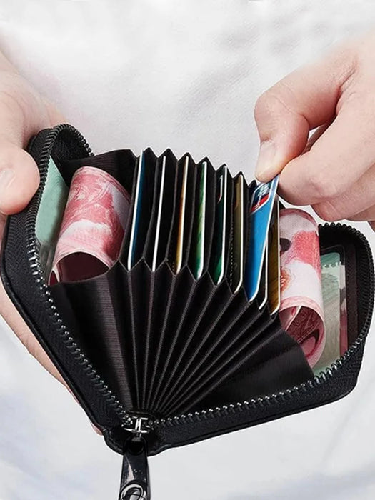 SHEIN Organizador de tarjetas multimonedas para 11 tarjetas y damas para compras diarias
