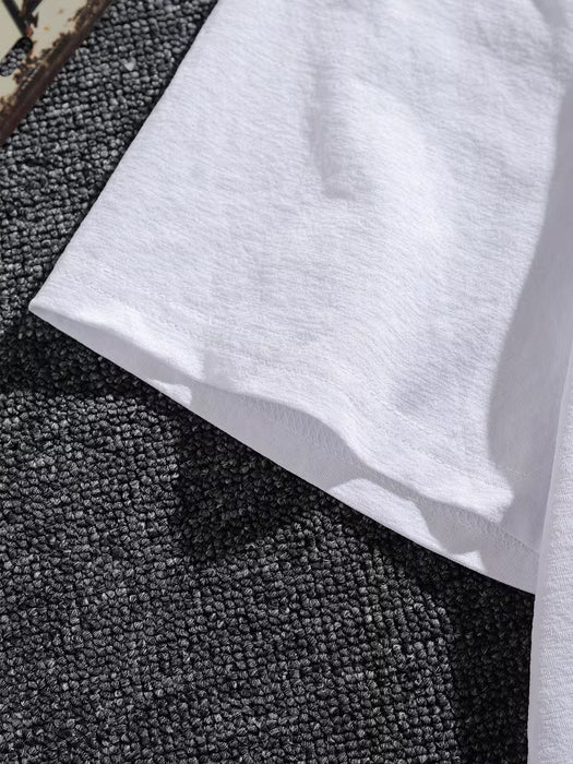 Camiseta de Manga Corta para Hombre con estampado "Love Exercise"