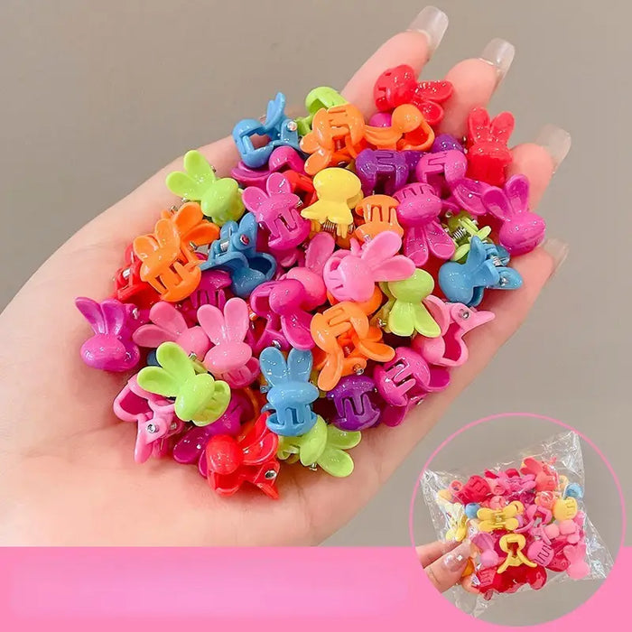 50 mini pinzas para el cabello, mini horquillas para niñas