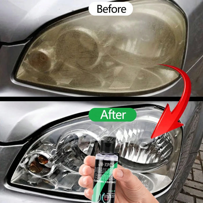 JB-XPCS Restauración y reparación de faros de coche, solución pulidora de lentes