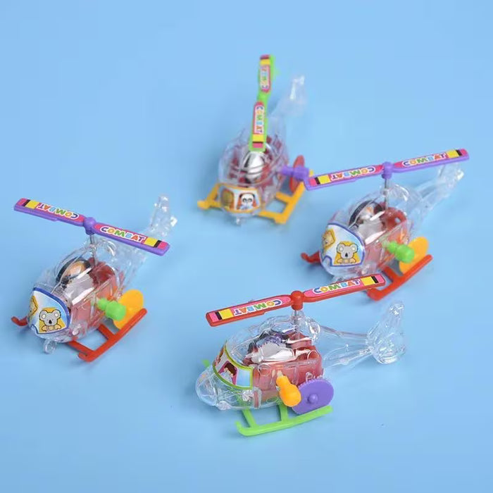 Mini Helicóptero y Avion de Dibujos Animados Lindo, color aleatorio
