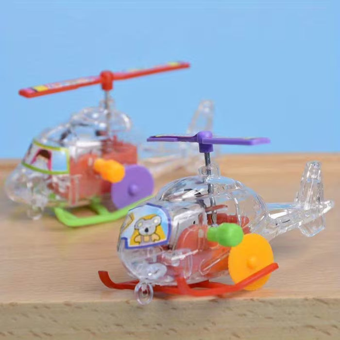 Mini Helicóptero y Avion de Dibujos Animados Lindo, color aleatorio