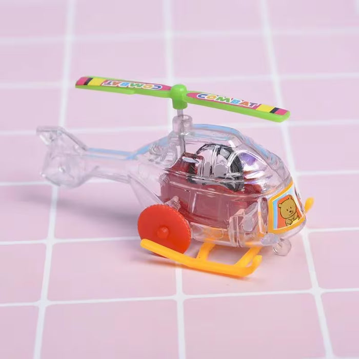 Mini Helicóptero y Avion de Dibujos Animados Lindo, color aleatorio