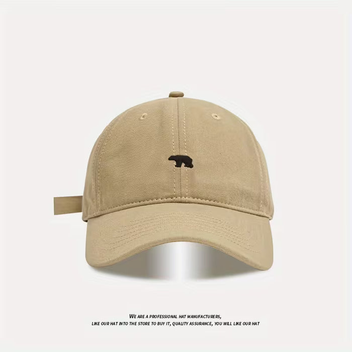 1 Gorra de béisbol unisex con bordado de oso polar