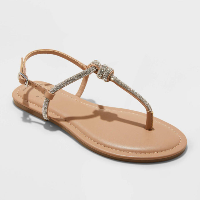 A New Day Sandalias Aleena de punta abierta con correa ajustable