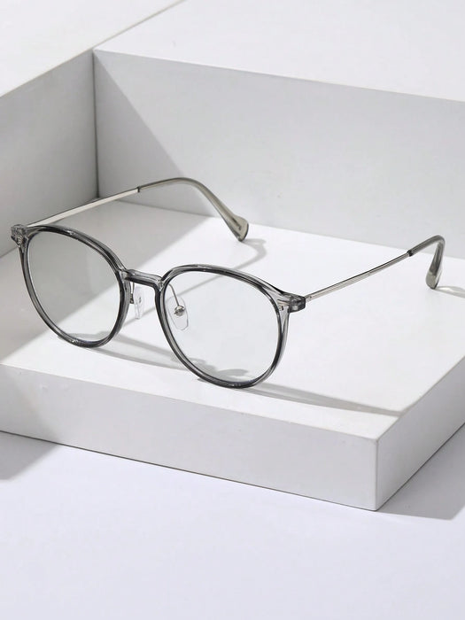SHEIN 1 par de gafas de moda geométricas para hombres