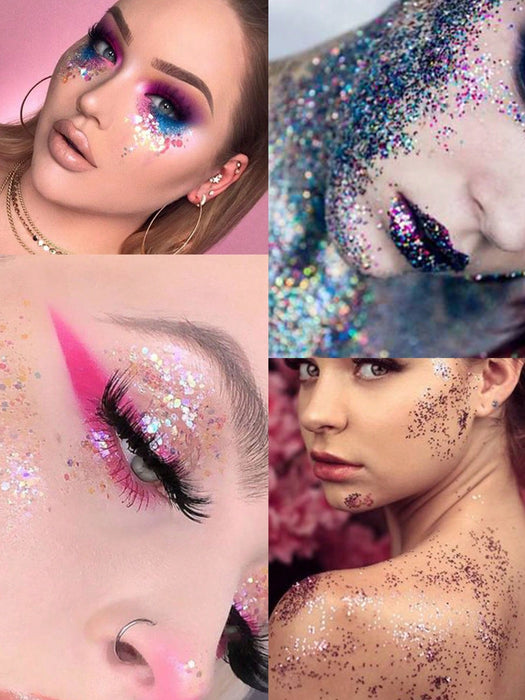 Shein 11 Piezas/set (8 Colores De Gel Brillante + 1 Bolígrafo De Gel + 2 Pinceles)
