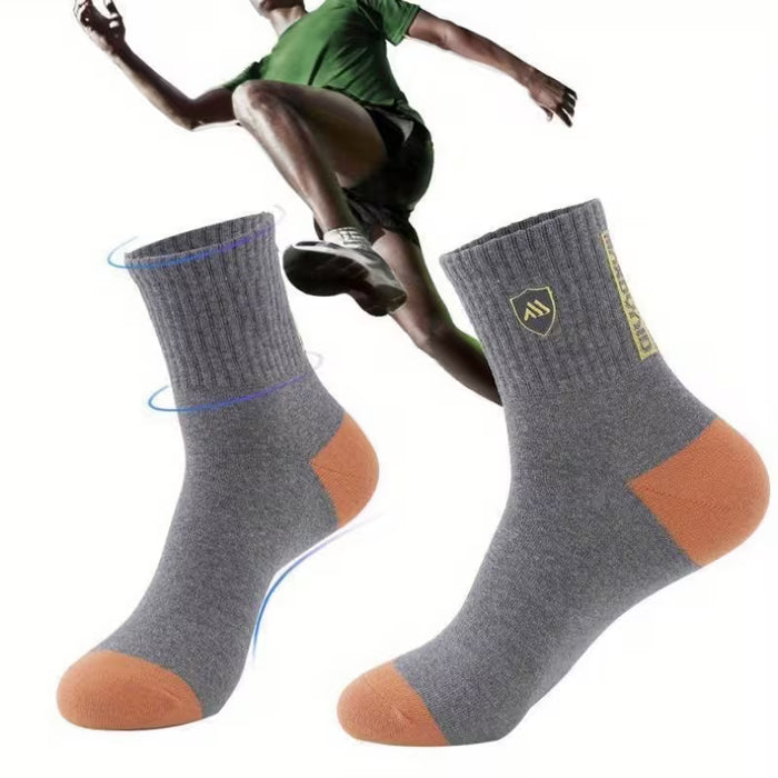 Pack de 10 pares de calcetines Shield, calcetines de media pantorrilla para hombre