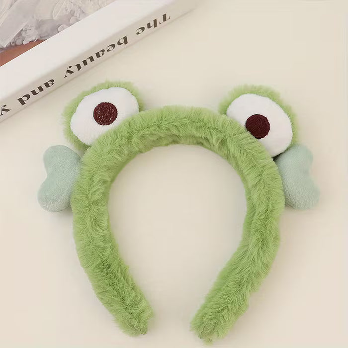 Diadema  de Rana de Dibujos Animados Lindos, Ojos Grandes