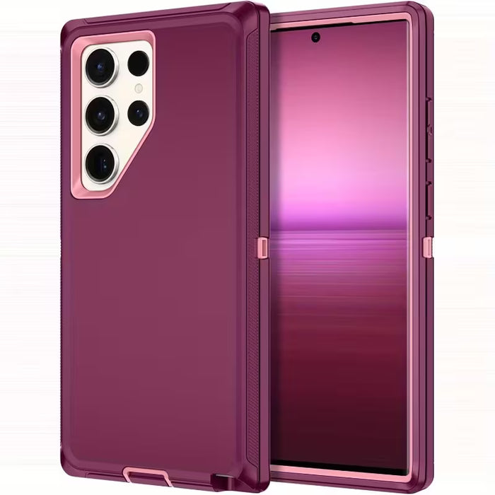 Funda de teléfono resistente a caídas, cuerpo completo  para Samsung Galaxy S24 Ultra