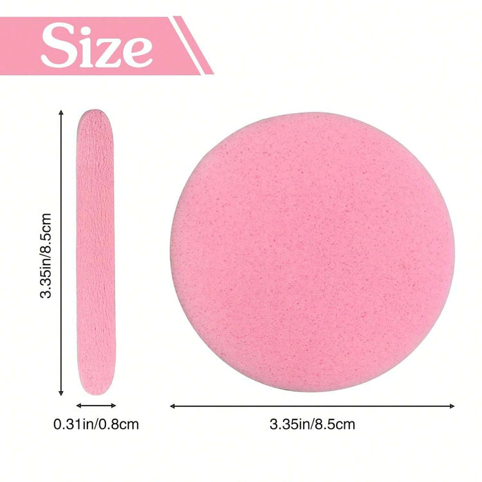 SHEIN 120 Piezas Esponja Facial Comprimidas Para Remoción De Maquillaje