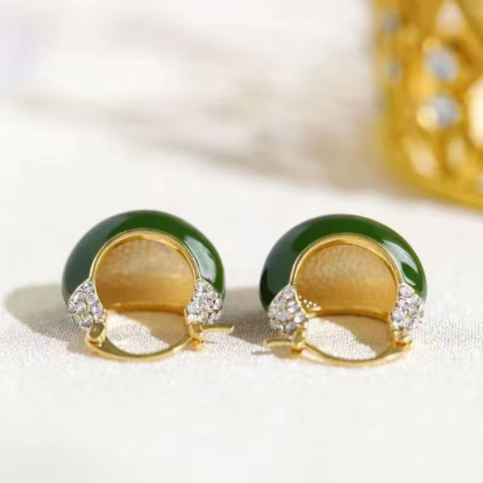 Pendientes Cortos De Gota De Agua Versátiles De Moda