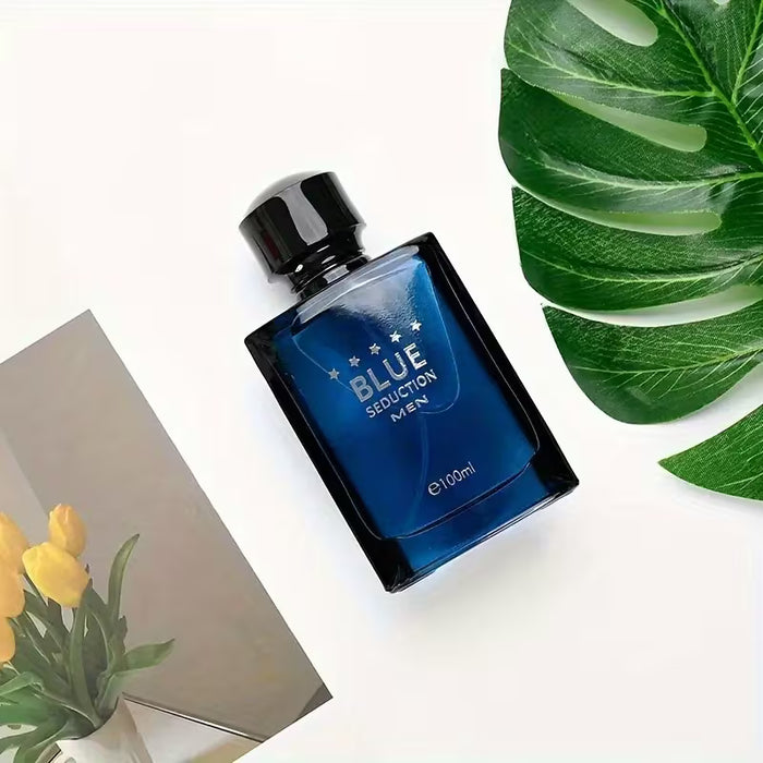 Eau De Toilette para hombres, fragancia refrescante y duradera con notas amaderadas 100ml
