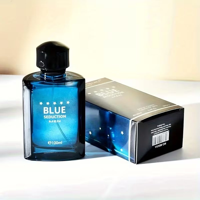 Eau De Toilette para hombres, fragancia refrescante y duradera con notas amaderadas 100ml