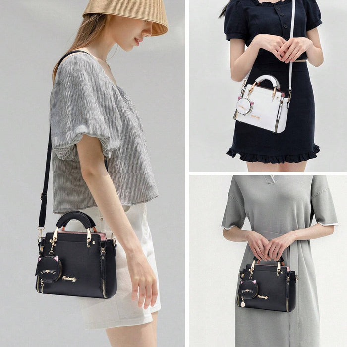 Shein Bolso de hombro y bandolera de moda para mujer con monedero
