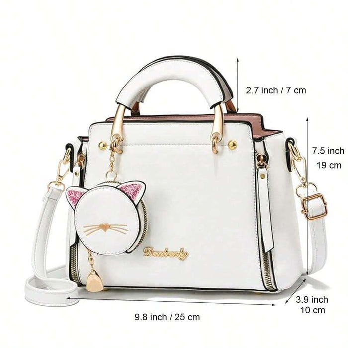 Shein Bolso de hombro y bandolera de moda para mujer con monedero