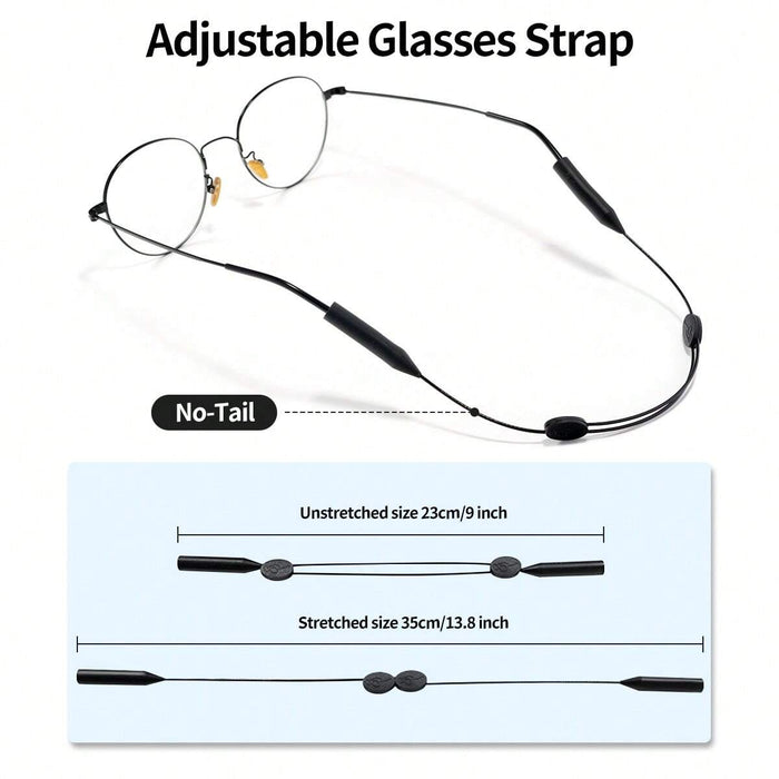 1 pcs de Cuerda telescópica para gafas deportivas antideslizante y antiperdi-da