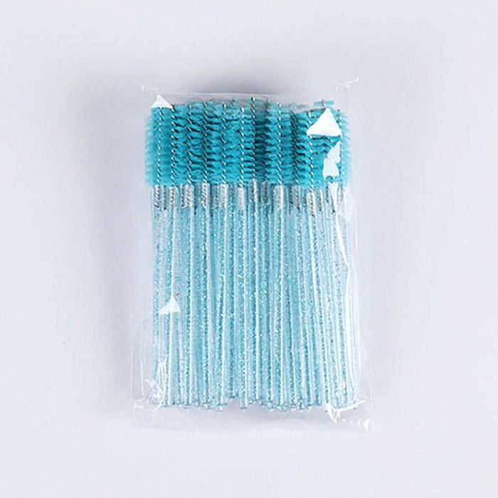 Shein 50 piezas Cepillo de Máscara tipo Spoolie para Extensión de Pestañas/Cejas