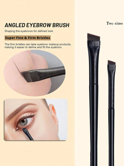 Shein 5 piezas de brochas de maquillaje de precisión para ojos