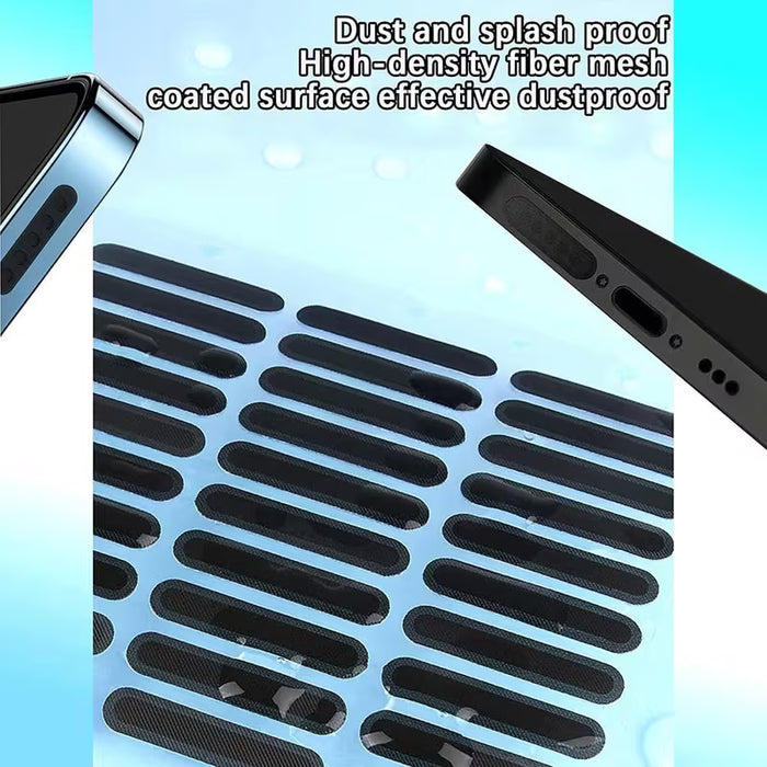 41pcs de pegatinas de malla antipolvo para altavoces de teléfonos móviles