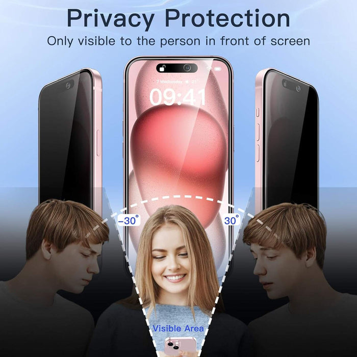 SHEIN 3 protectores de pantalla de privacidad compatibles con iPhone 11