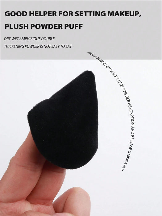 SHEIN 8 piezas de esponjas de maquillaje triangulares con textura