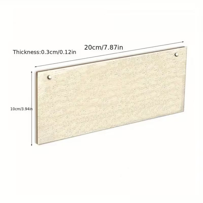 Colgante de madera para colgar en Navidad -Decoración para exteriores