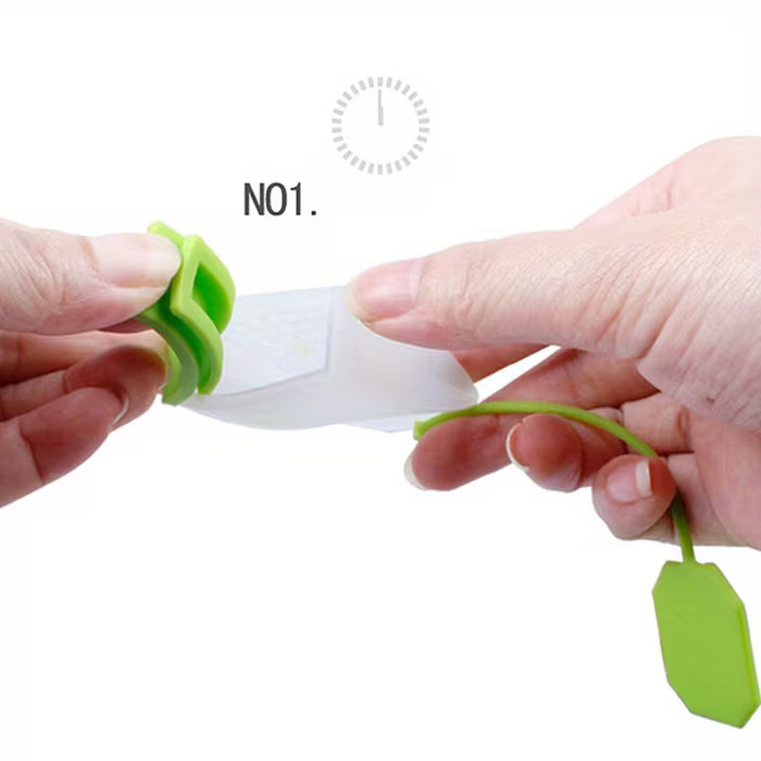 1 Unidad, Bolsita De Té, Bolsa De Filtro De Té Transparente