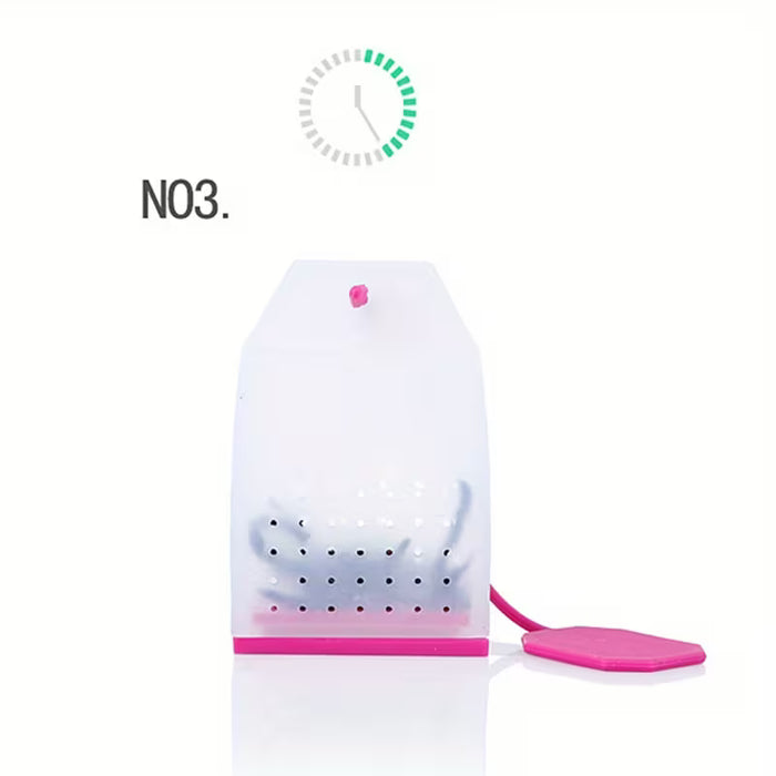 1 Unidad, Bolsita De Té, Bolsa De Filtro De Té Transparente