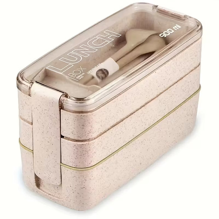 Lonchera Bento a Prueba de Fugas - Apta para Microondas - Perfecta para la Escuela