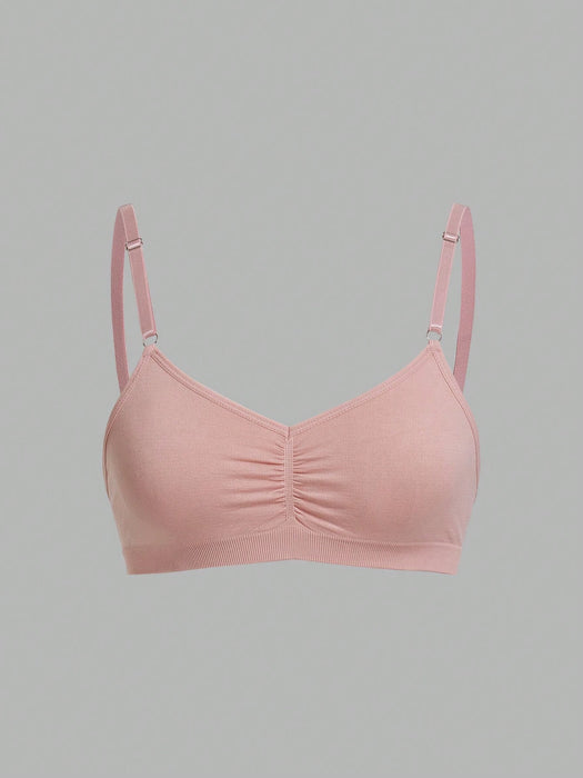 Shein Conjunto de 3 piezas de sujetador para mujeres sin patrón