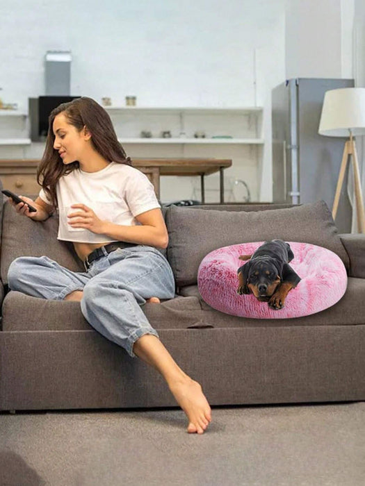 SHEIN 1 pieza Nido redondo de mascota de unicolor